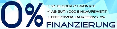 0 % Finazierung