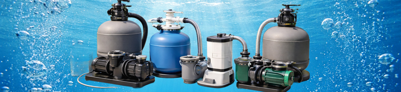 SANDFILTERANLAGEN & UMWÄLZPUMPEN