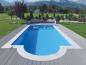 Preview: Kalifornia für Pool 6,0 x 3,0 m (mit Poolumrandung & Römertreppe)