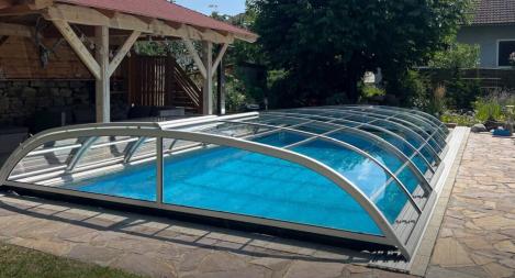 Poolüberdachung Balance
