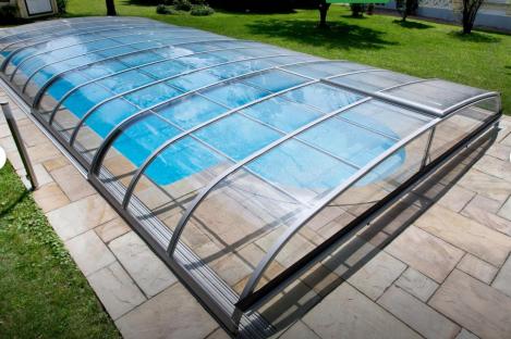 Poolüberdachung Superflat