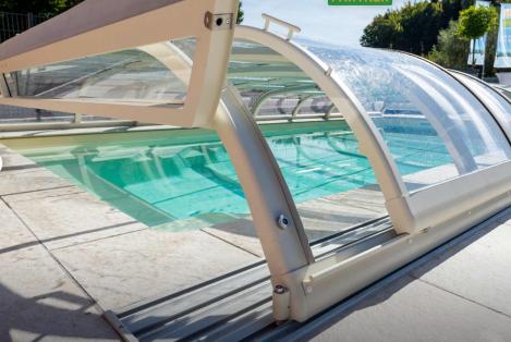 Poolüberdachung Superflat
