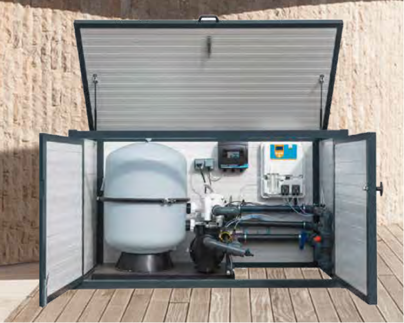 pool-shop.at - Technikbox Pool | Filteranlage, Dosieranlage & Verrohrung