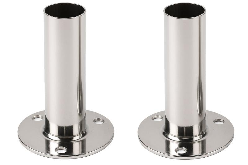 Flanschmontage-Set zu Edelstahlleiter, 2 Stück