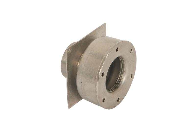 Mauerdurchführung V4A, kurze Ausführung, 75 mm