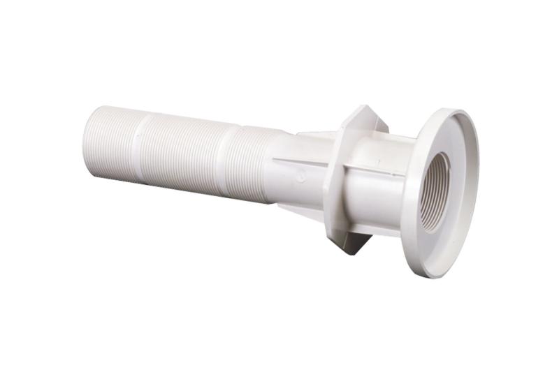 Wanddurchführung de Luxe, 2", 300 mm, weiß