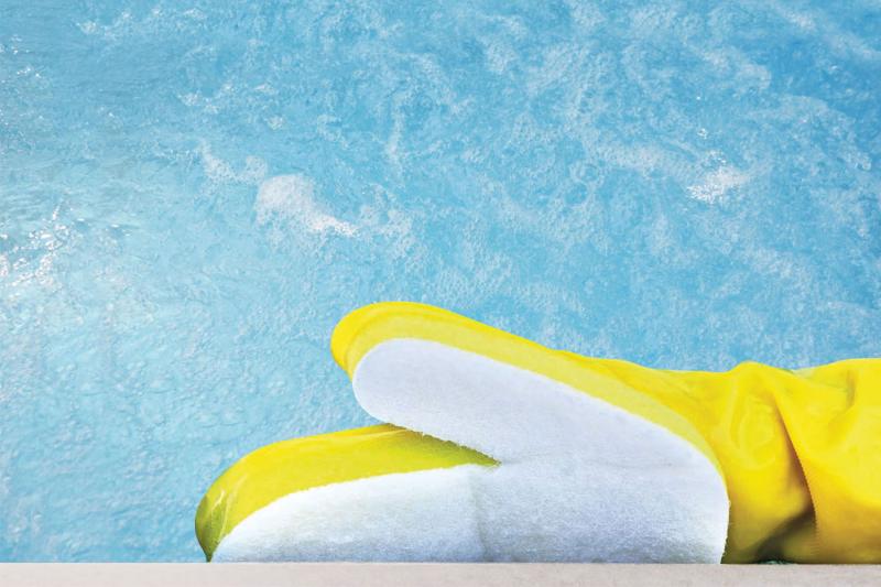 Preview: Reinigungshandschuh Scrub