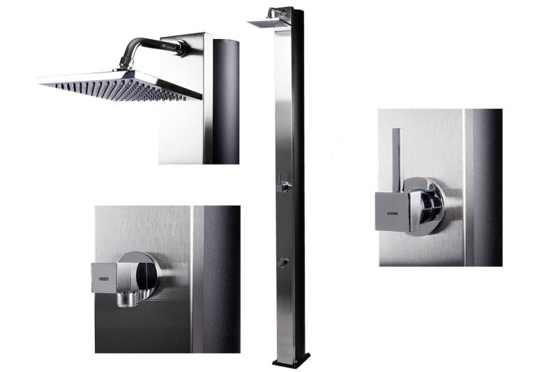 Solardusche Elegance, Wassertank 40 Liter