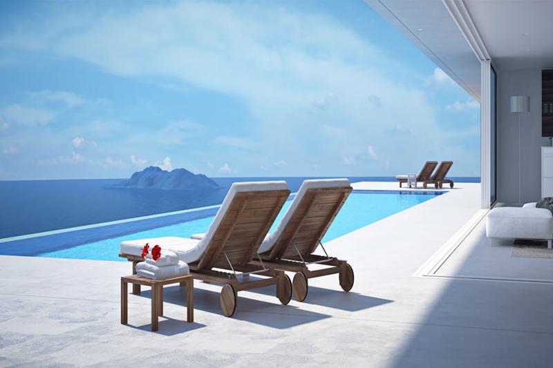 Styroporsteinpool Set PREMIUM "OVERFLOW" Überlaufpool