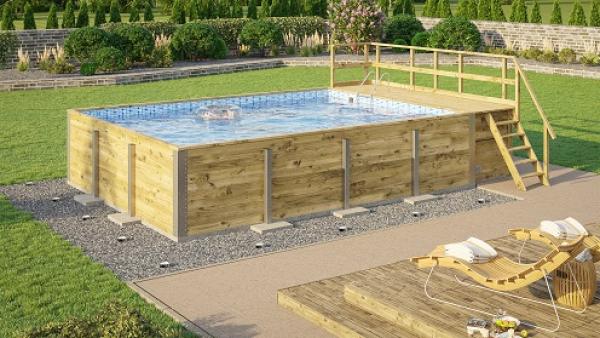 Massivholzpool 595 G2 Rechteck Massivholzpool 595 G2 Rechteck