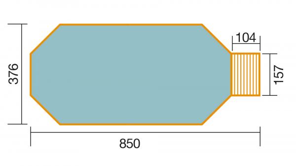 Massivholzpool 594 A Massivholzpool 594 A
