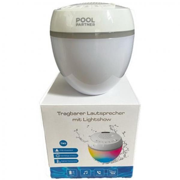 Bluetooth Lautsprecher mit Lichtshow und integrierter Temperaturanzeige