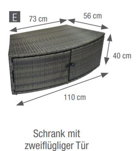 SPA VITA Whirlpool , Halbstarre Gewebe Struktur-ohne Luft, 4 Personen SPA, beheizter Pool Outdoor & Indoor inkl. 5 Möbel