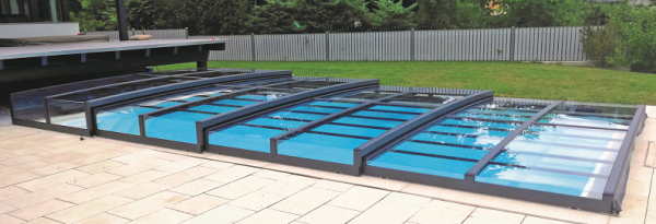 Nevada Trio für Pool 6,0 x 3,0 m (mit Poolumrandung & Römertreppe)