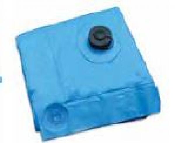 Winterkissen blau