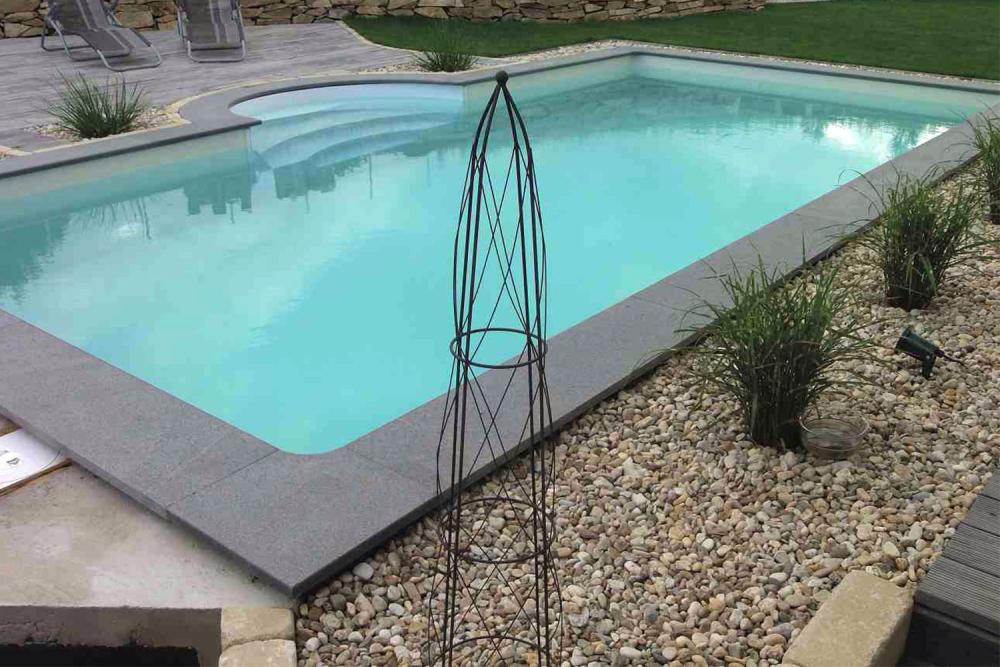 Padang Dark Eckplatte 43 x 43 x 3 cm