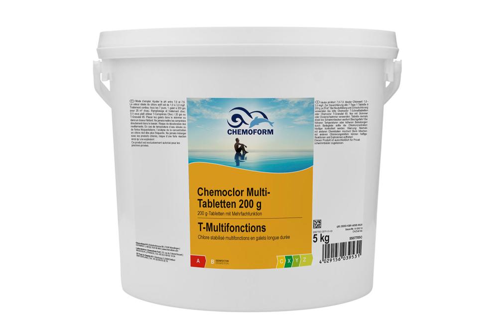 CF Chlor Multitabs 200g langsam löslich, 5 kg