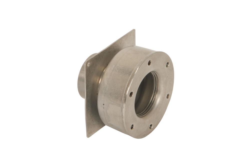 Mauerdurchführung V4A, kurze Ausführung, 75 mm