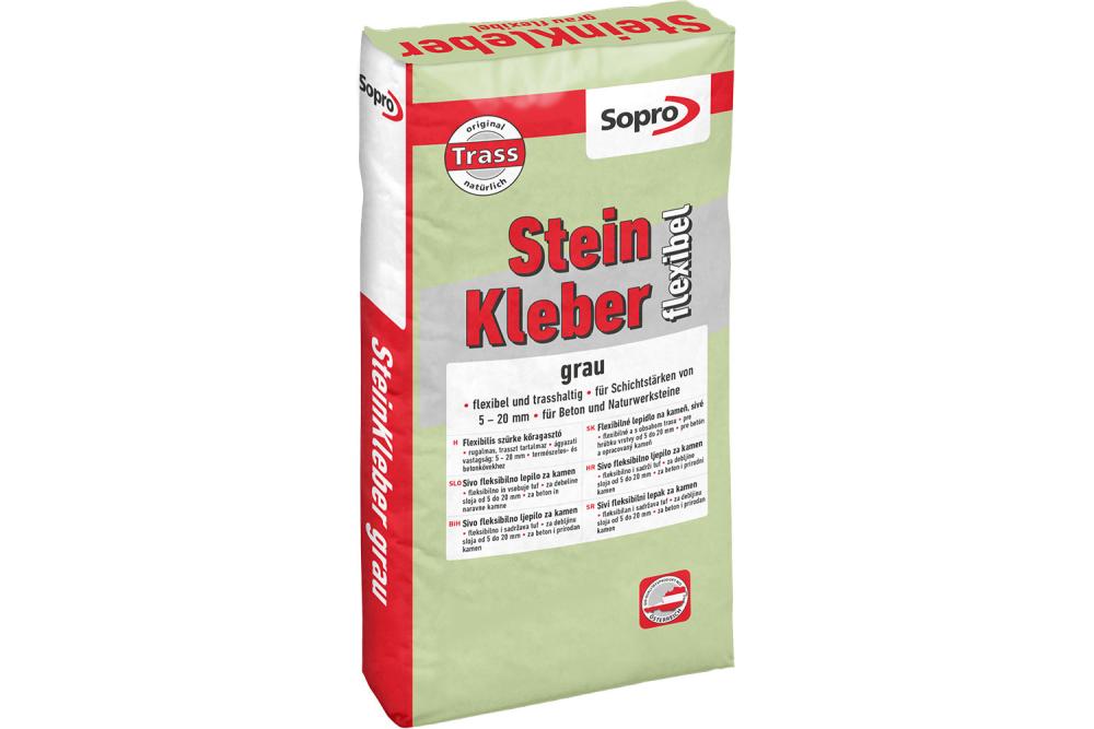 Sopro Steinkleber grau