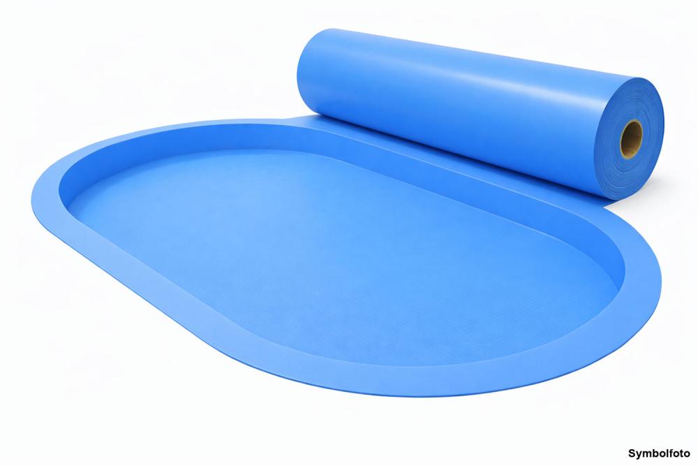 Innenfolie 9,15 x 4,6 x 1,45 m, 0,8mm, blau, overlap