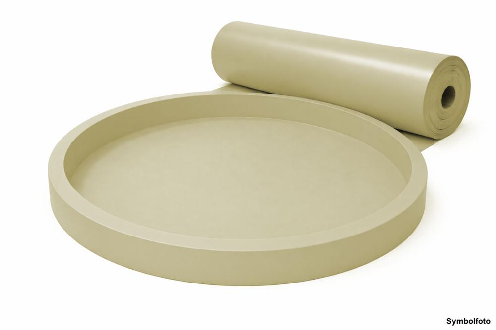 Innenfolie 5,5 x 1,45 m 0,8 mm, sand, overlap