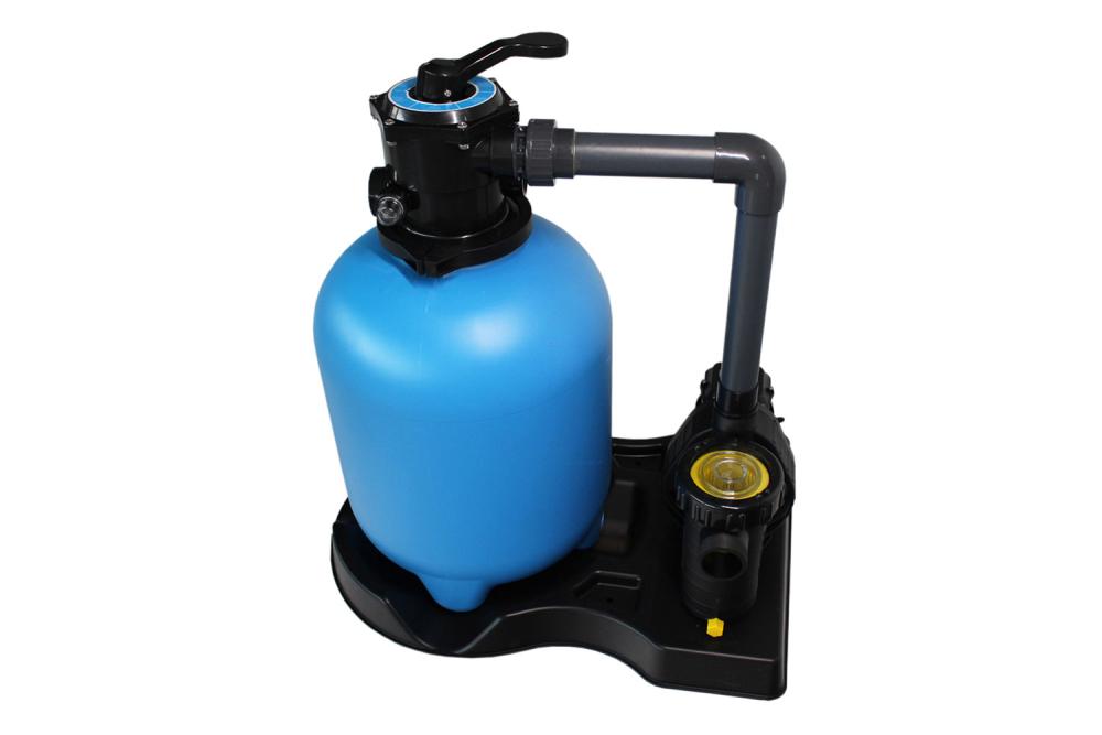 Stahlwandpool Set oval DESIGN weiß-grau PREMIUM