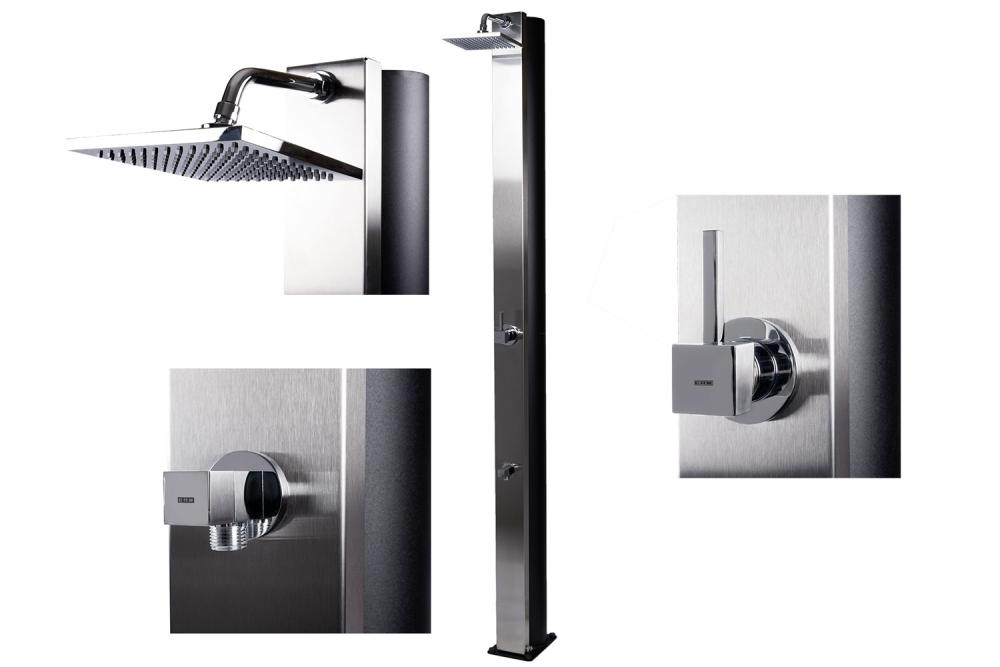 Solardusche Elegance, Wassertank 40 Liter