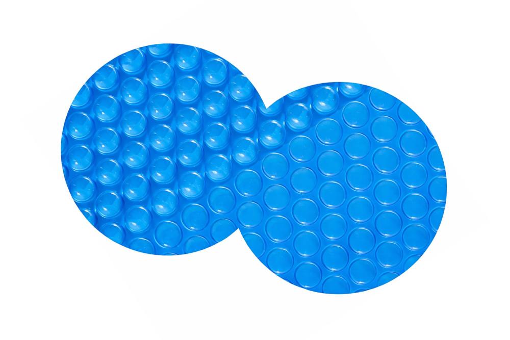 Stahlwandpool Set oval DESIGN weiß-grau PREMIUM