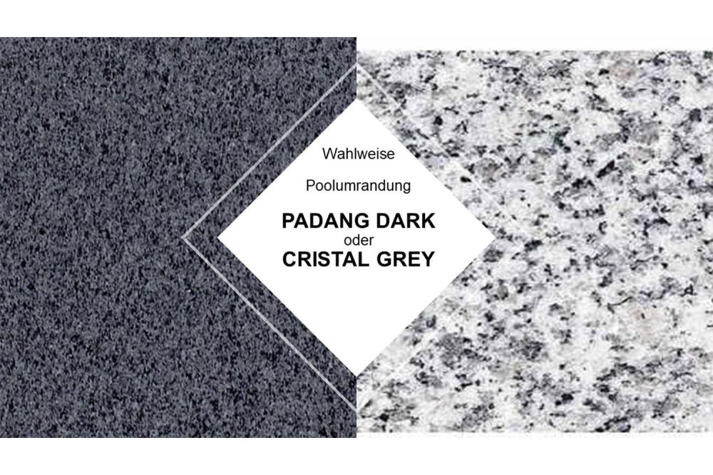 Styroporsteinpool Set ROMA "All-In"