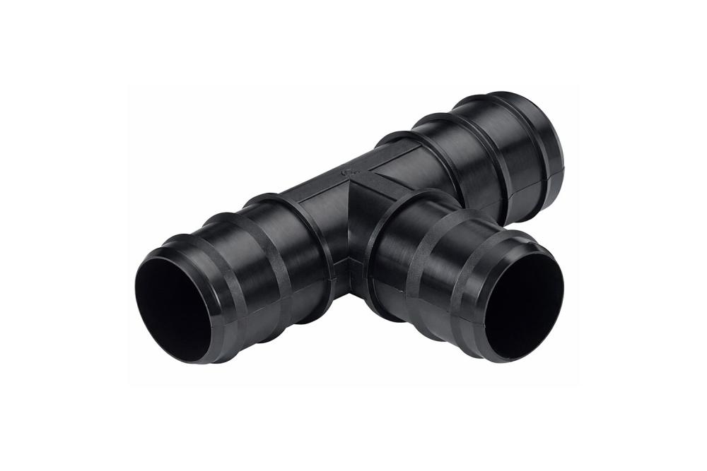 T- Stück mit Schlauchanschluss, ø 38 mm