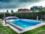 POOL PREMIUM 6,0 x 3,0 x 1,5 m Römertreppe & Überdachung